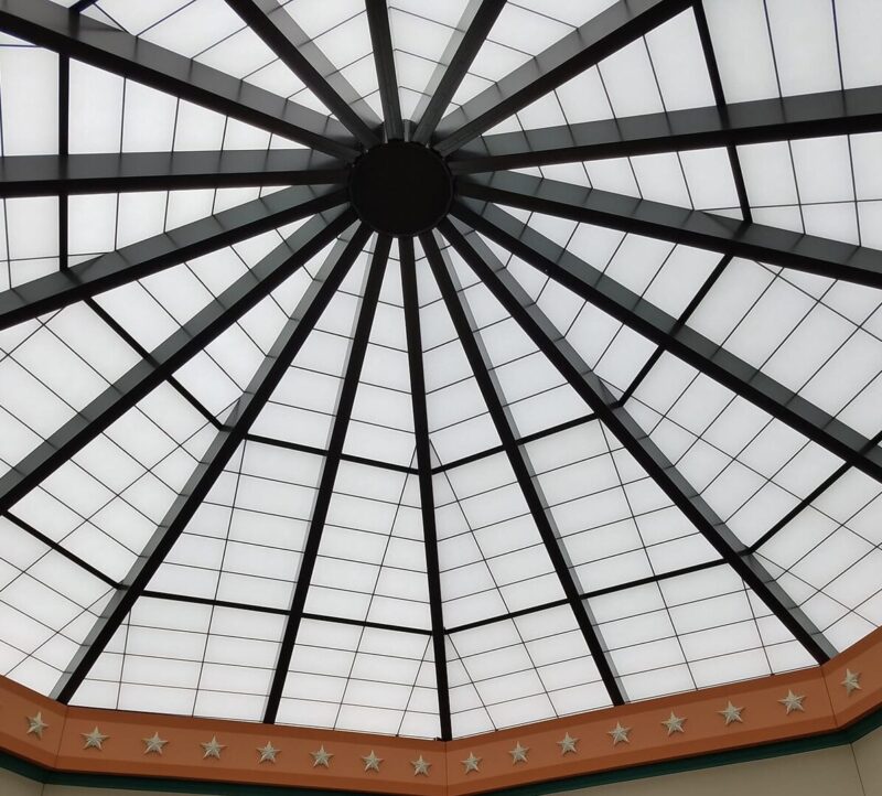 Kalwall skylight.