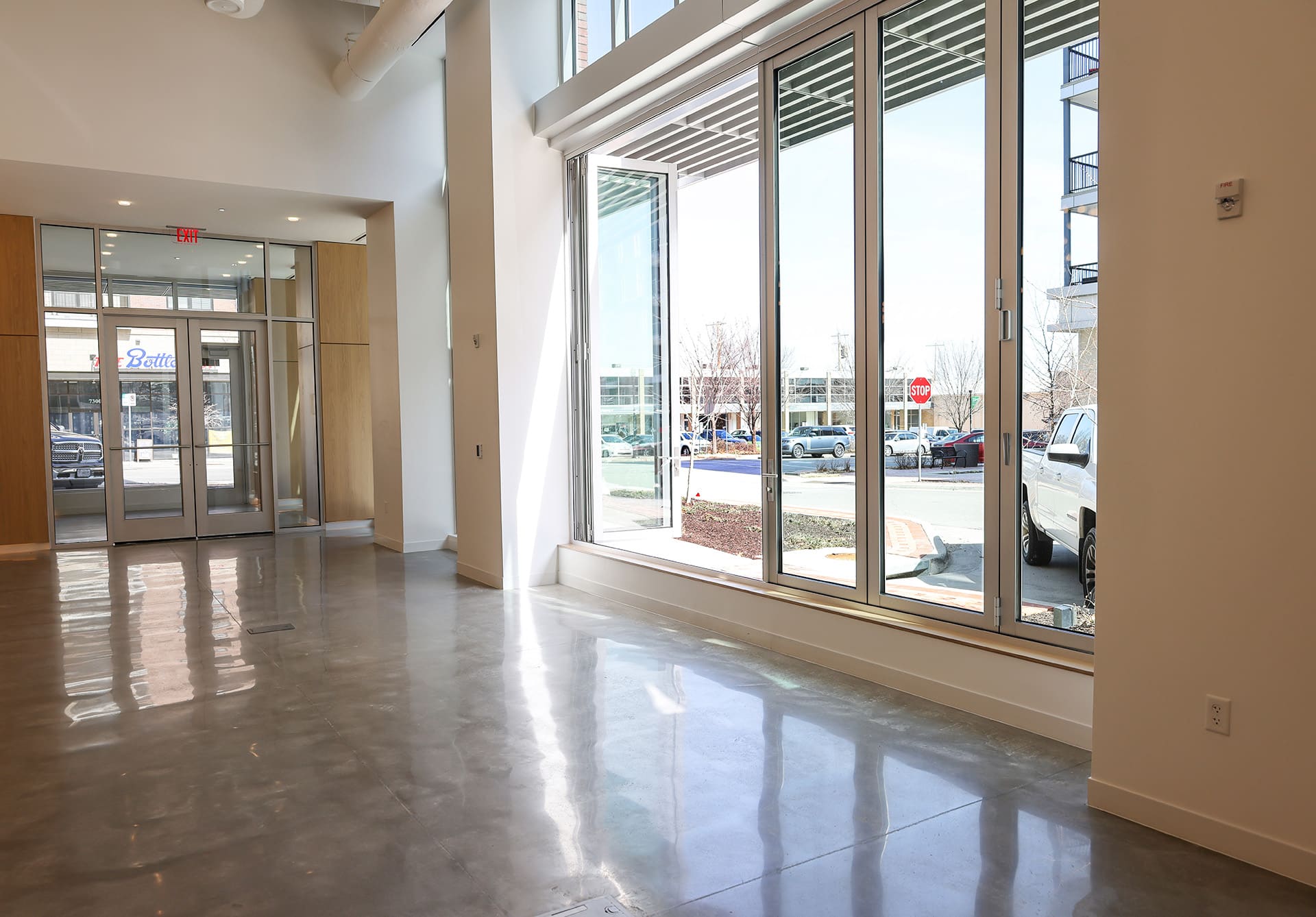 Euro-Wall glass wall.