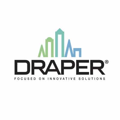 Draper Shades logo.